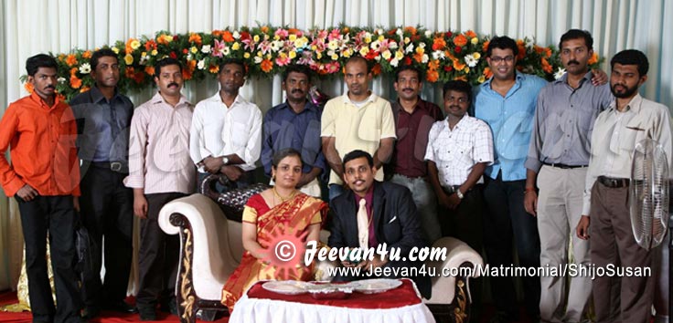 Shijo Susan Reception Marriage Photos